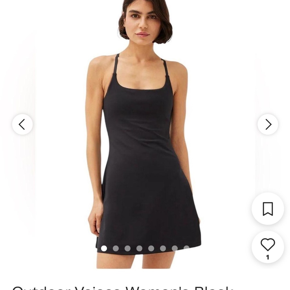 SOLD Outdoor voices exercise dresses black small
